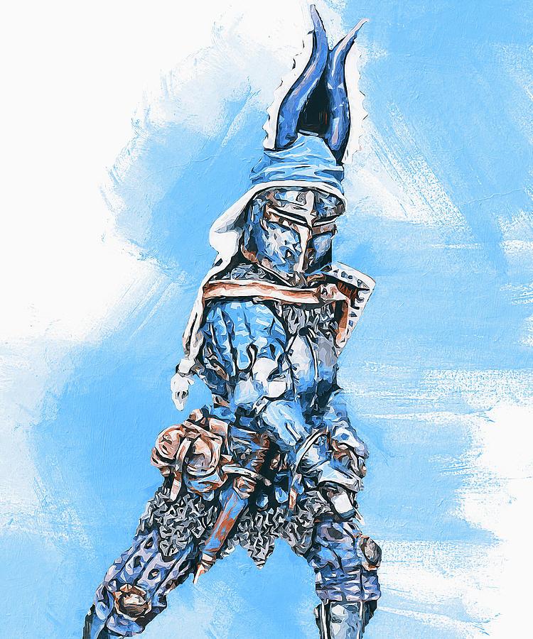 Medieval Infantryman - 04 Painting by AM FineArtPrints