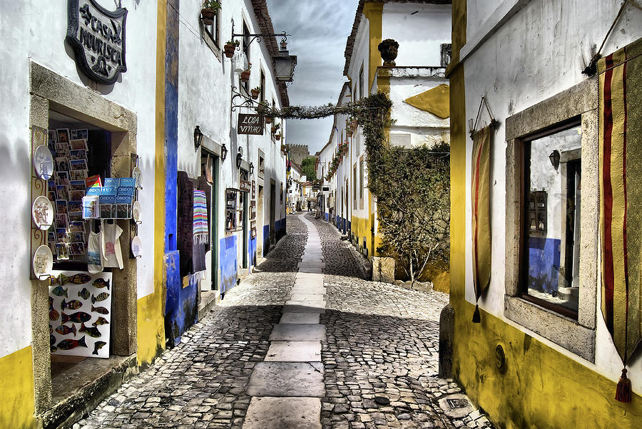 Medieval Obidos Photograph by David Letts