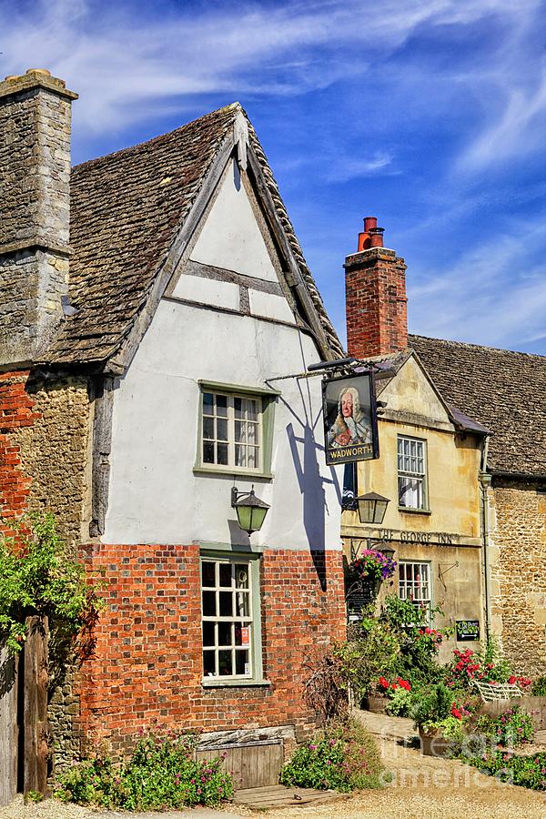 Medieval The George Inn in  Lacock, England Photograph by Patricia Hofmeester