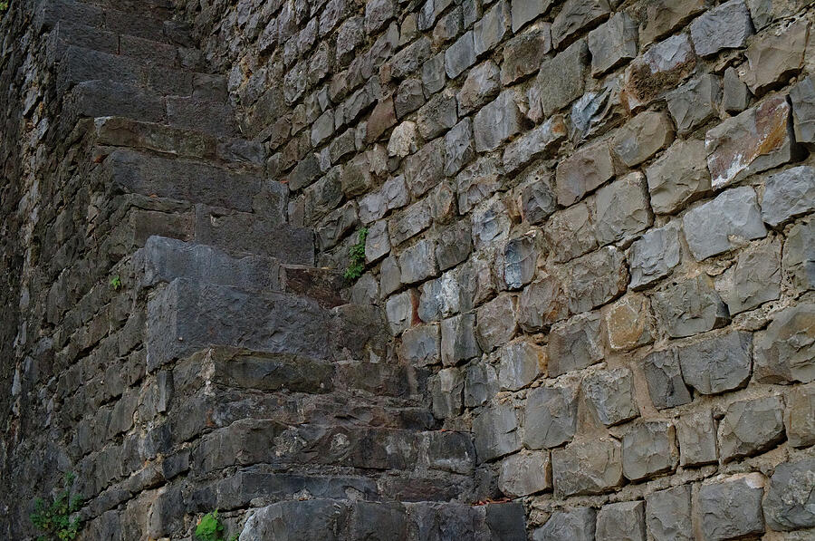 Medieval Wall Staircase 2 Photograph by Angelo DeVal