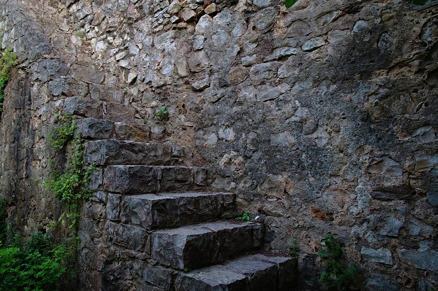 Medieval Wall Staircase Photograph by Angelo DeVal
