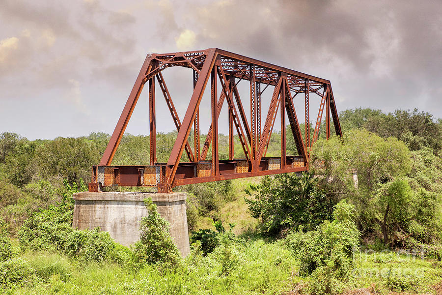 Medio Creek Bridge Photograph by Lynn Sprowl