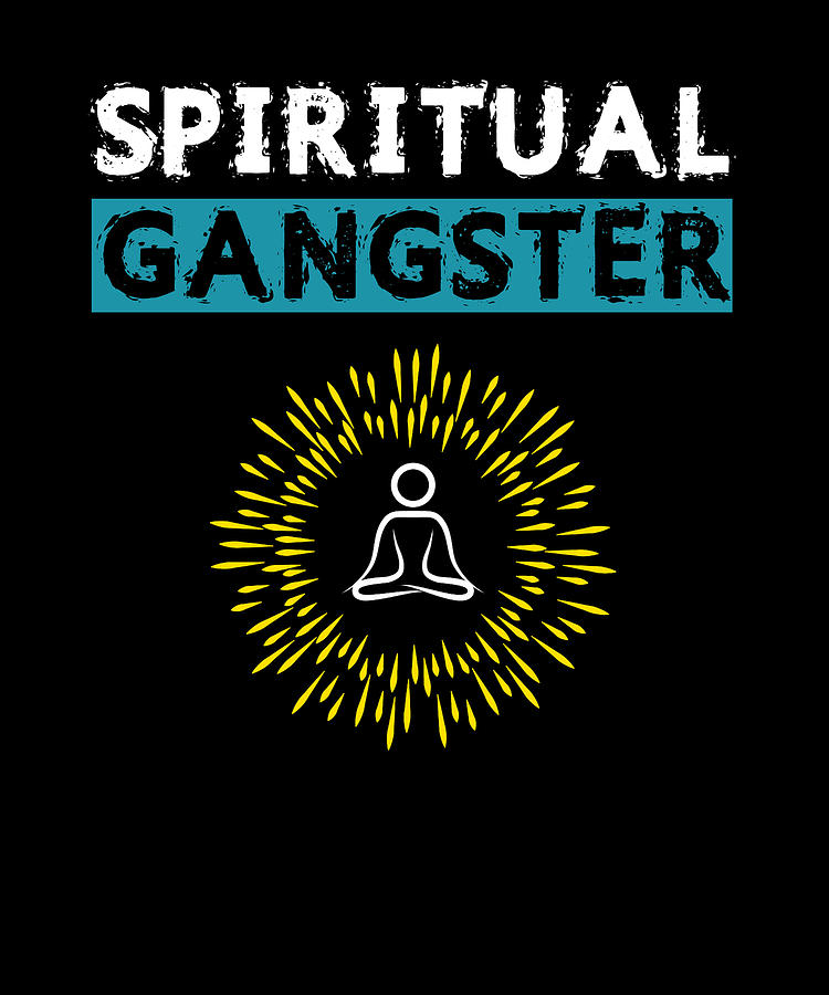 Meditating Buddhist Spiritual Gangsta Digital Art by ShunnWii | Fine ...