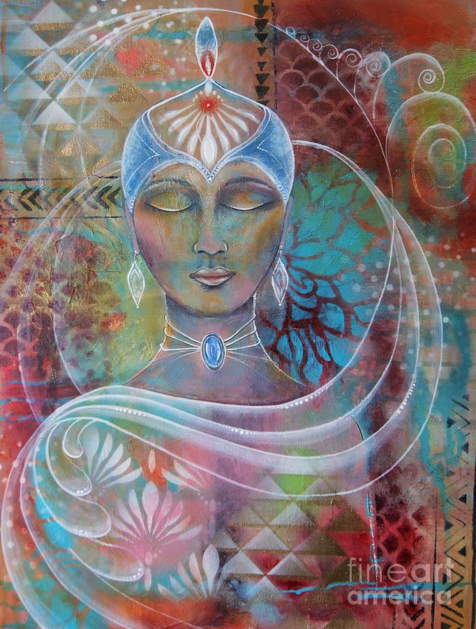 Meditation 1 Painting by Reina Cottier