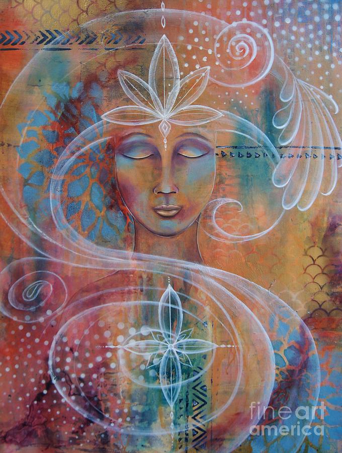 Meditation 2 Painting by Reina Cottier