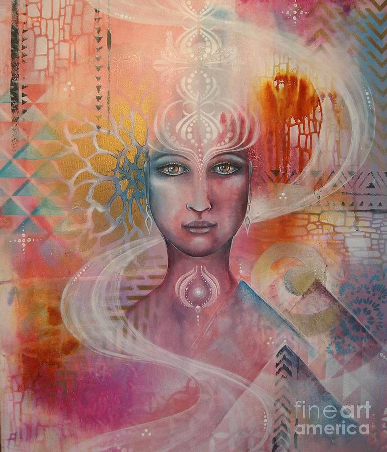 Meditation 3 Painting by Reina Cottier