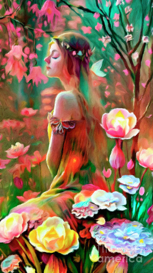 Meditation in Nature Digital Art by Lauries Intuitive