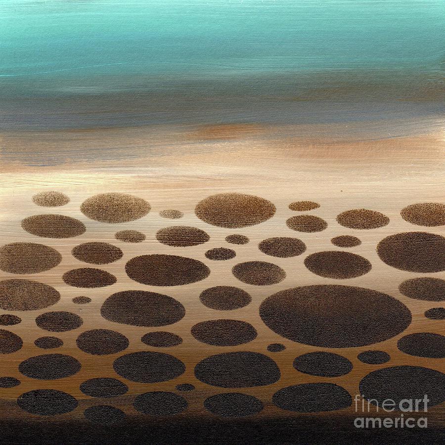 Meditative River Bottom Painting by Donna Mibus