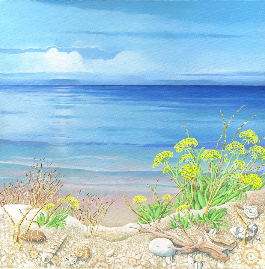 Mediterranean Calm Painting by Lynne Henderson
