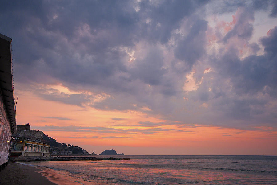 Mediterranean Sunrise on the Italian Riviera - 2 Photograph by Riccardo Forte