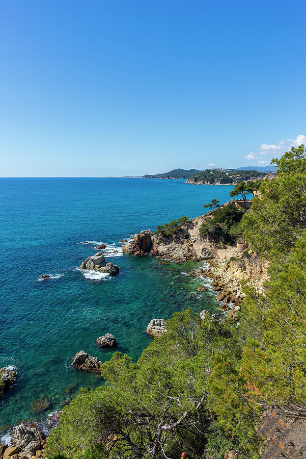 Lloret Photograph - Mediterranean Views From The Cami De Ronda by Vicen Photography Lloret Photograph - Mediterranean Views From The Cami De Ronda by Vicen Photography