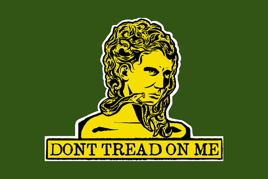 Medusa Dont Tread on Me Digital Art by Elly ZK Medusa Dont Tread on Me Digital Art by Elly ZK