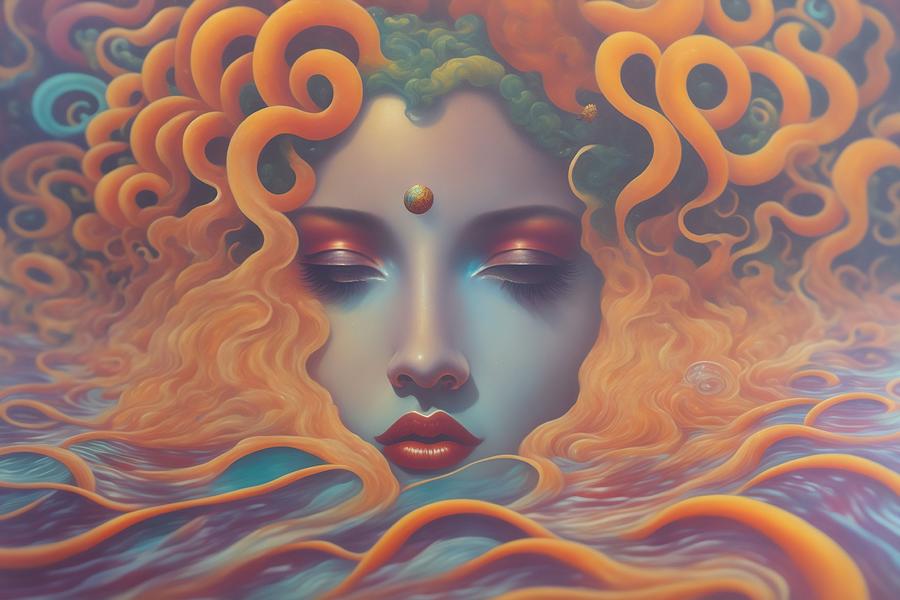 Medusa Digital Art by Ofgoldes - Fine Art America