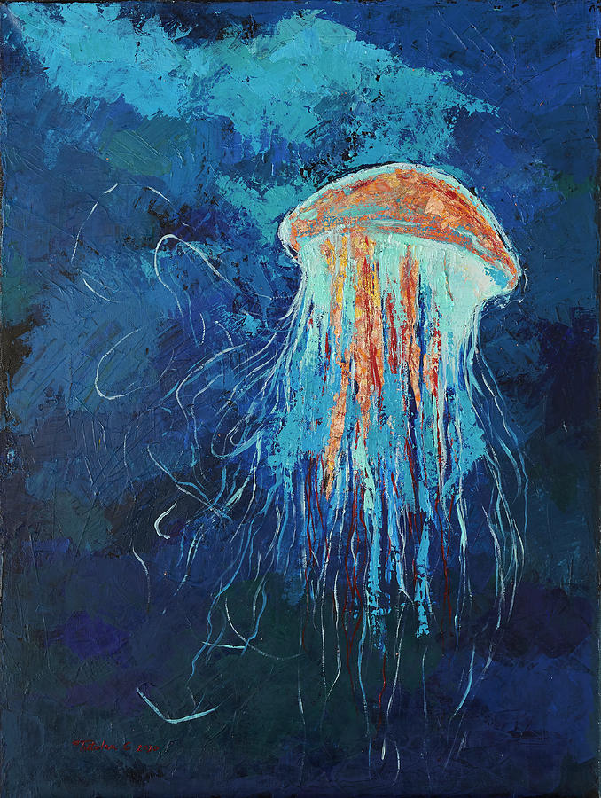 Meduza Painting by Camelia Tutulan - Pixels