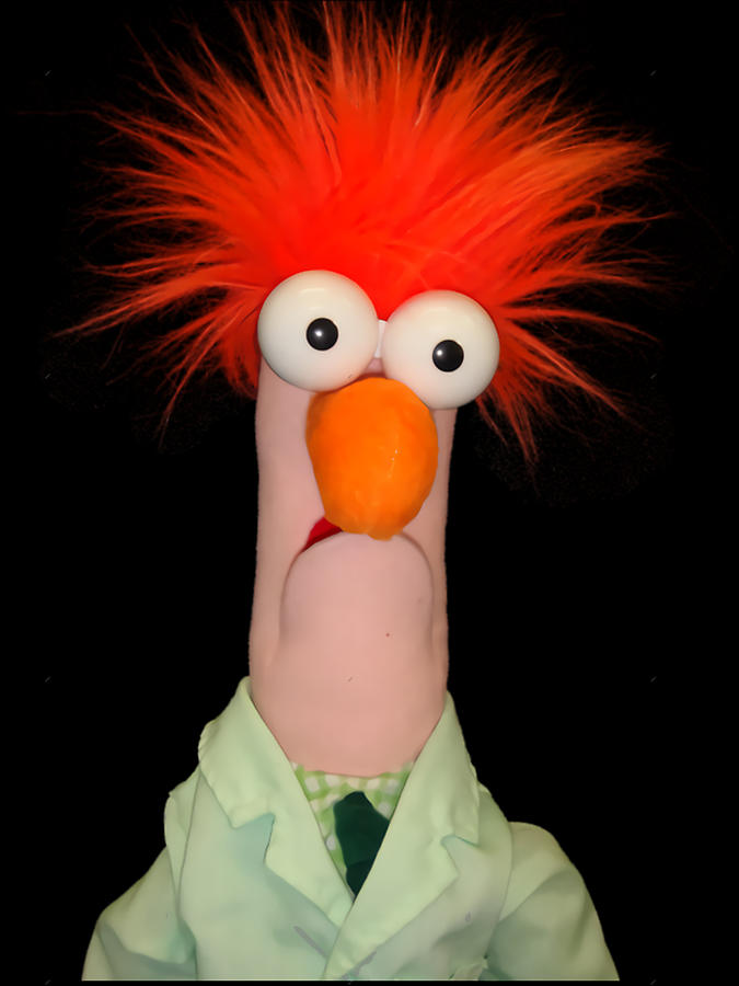 Meep Muppet Beaker Photograph by Antwon McGlynn - Fine Art America