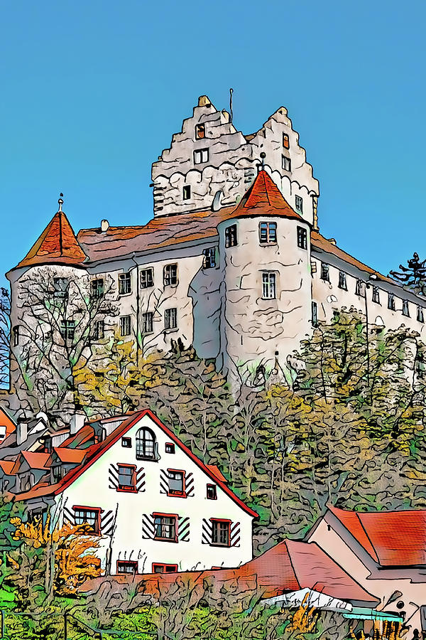 Meersburg medieval castle #2 Photograph by Tatiana Travelways