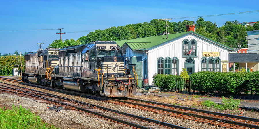 Meet at the Depot Photograph by Dale R Carlson