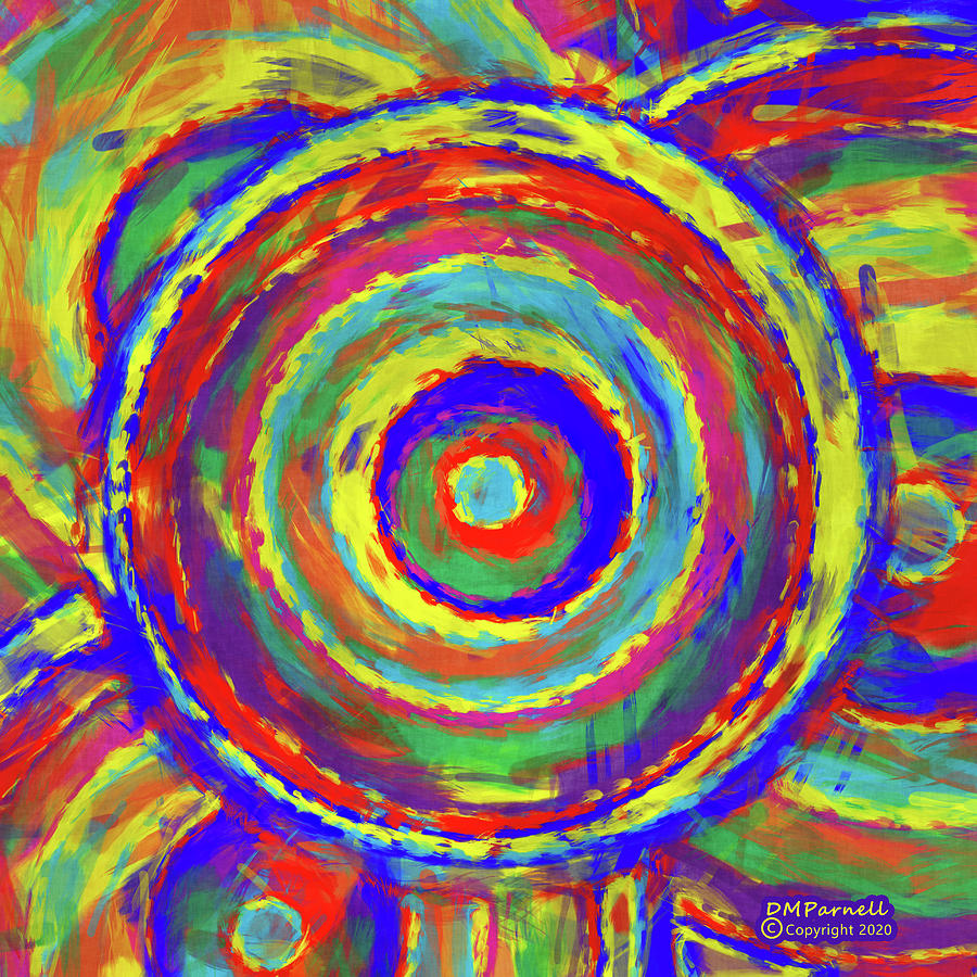 Mega Wobble Digital Art by Diane Parnell - Pixels