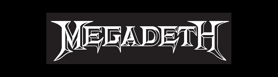 MEGADETH LOGO Heavy Metal Music Band Emblem Digital Art by Music N Film ...