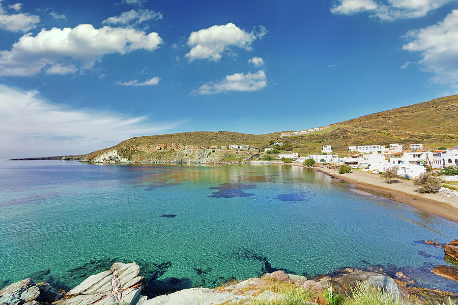 Megali Ammos beach of Kythnos island, Greece Photograph by Constantinos ...