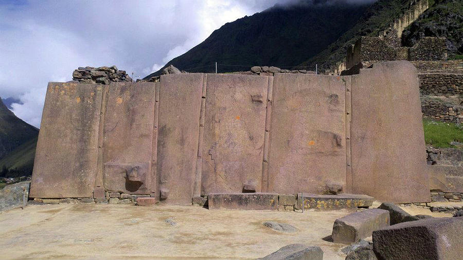 Megaliths of Ollantaytambo, Peru Photograph by Trevor Grassi