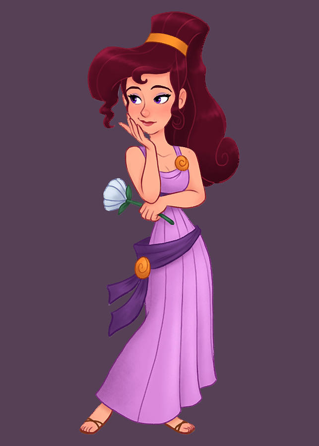 Megara Hercules Digital Art by Suong Hung Phan | Pixels