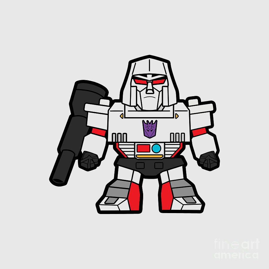 Megatron Chibi Drawing by Victor C Perkins | Pixels