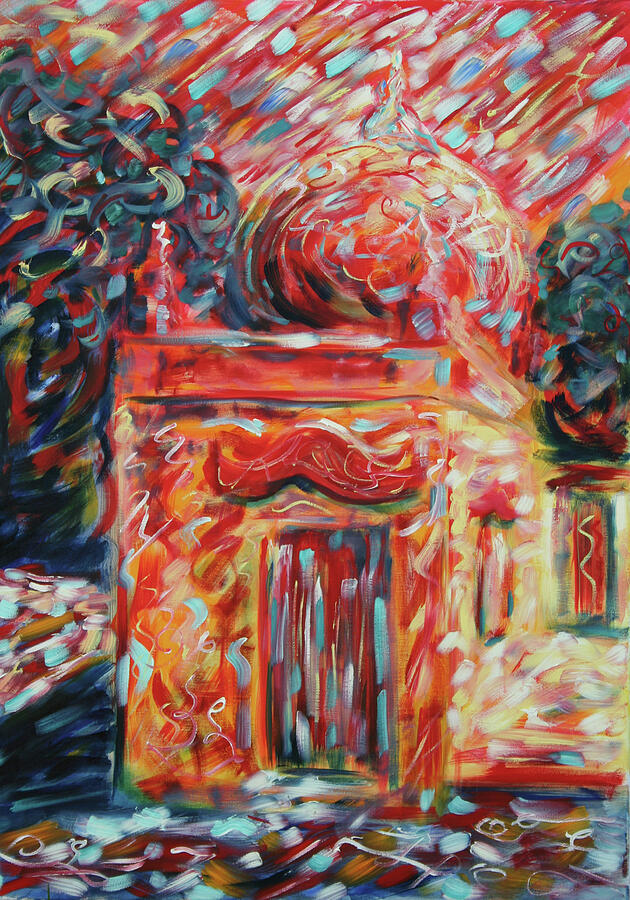 Meher Baba Samadhi Painting by Pete Caswell Meher Baba Samadhi Painting by Pete Caswell