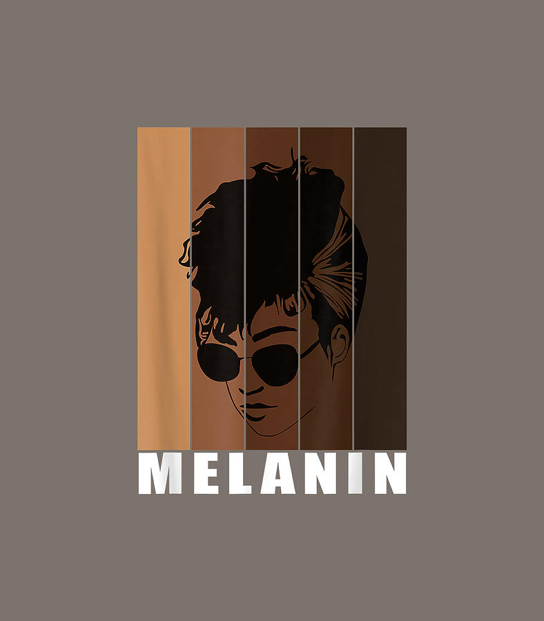 Melanin Beautiful Black Woman Face African America Digital Art By 