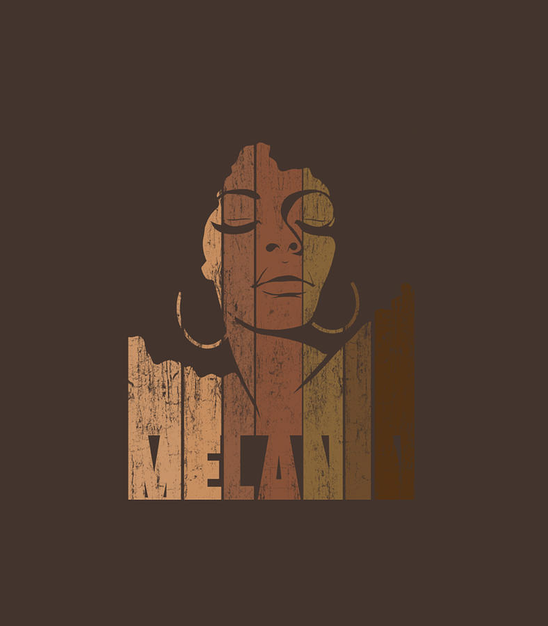 Melanin Shades Of Brown Afro Queen Black History Month Digital Art By