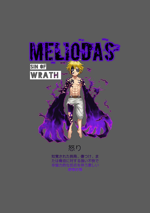 Meliodas From Seventh Deadly Sins Digital Art By Elizabeth C Henry