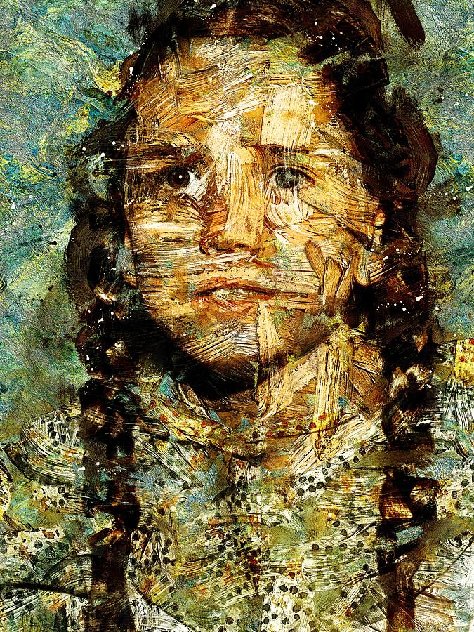 Melissa Gilbert Mixed Media by Lew Rebekah - Pixels