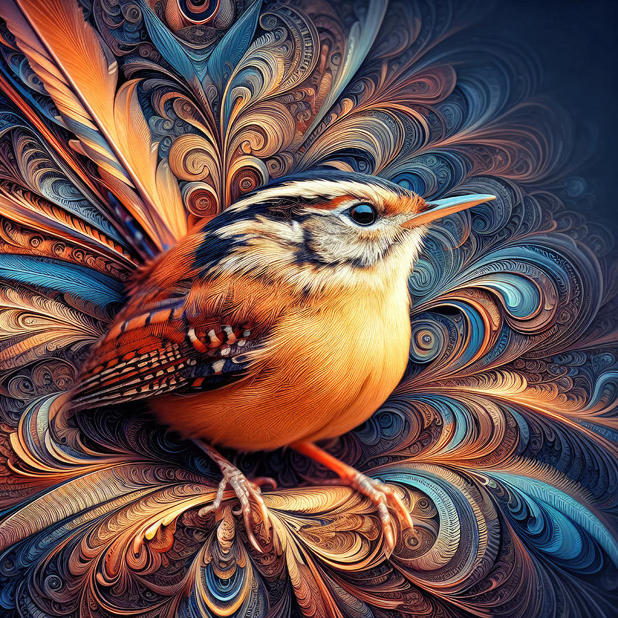 Melodious Feathered Enigma Photograph by Bill and Linda Tiepelman