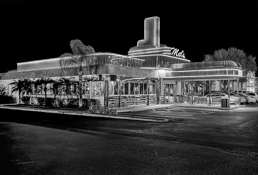 Mels Diner, Fort Myers Florida Photograph by Gordon Ripley