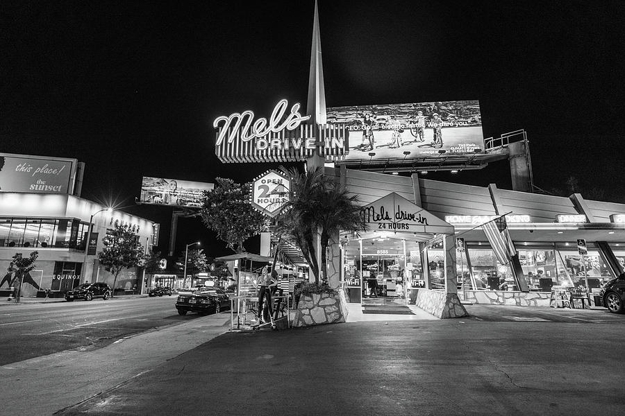 Mels Diner LA  Photograph by John McGraw