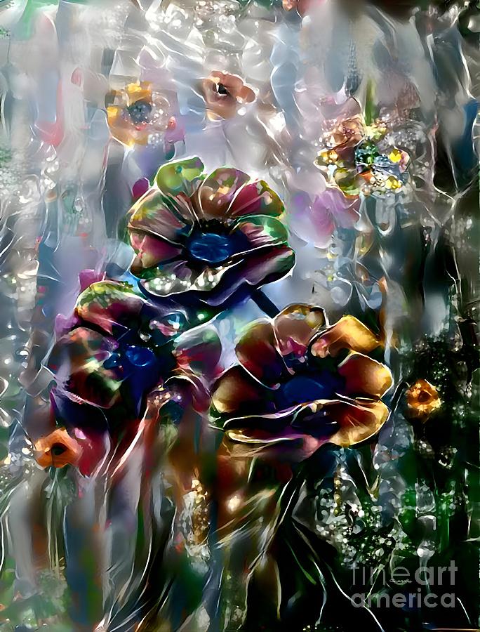 Melting Flowers Dream 2 Digital Art by Greg Moores
