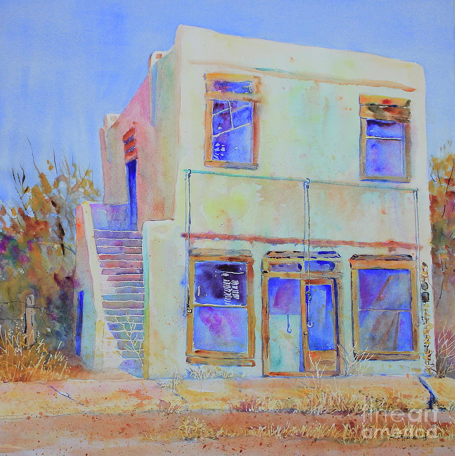 Desert Painting - Melting Into History by Marsha Reeves