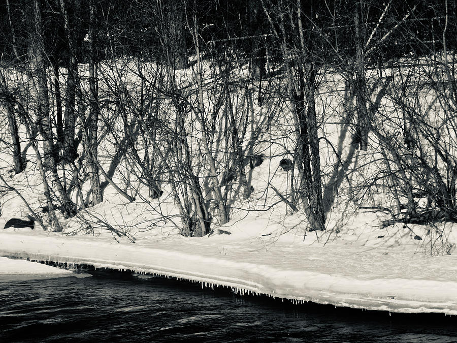 Melting Rideau River Photograph By Stephanie Moore - Fine Art America