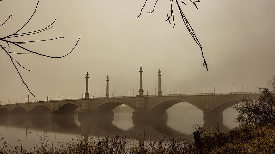 Memorial Bridge Photograph by Jim Gillen