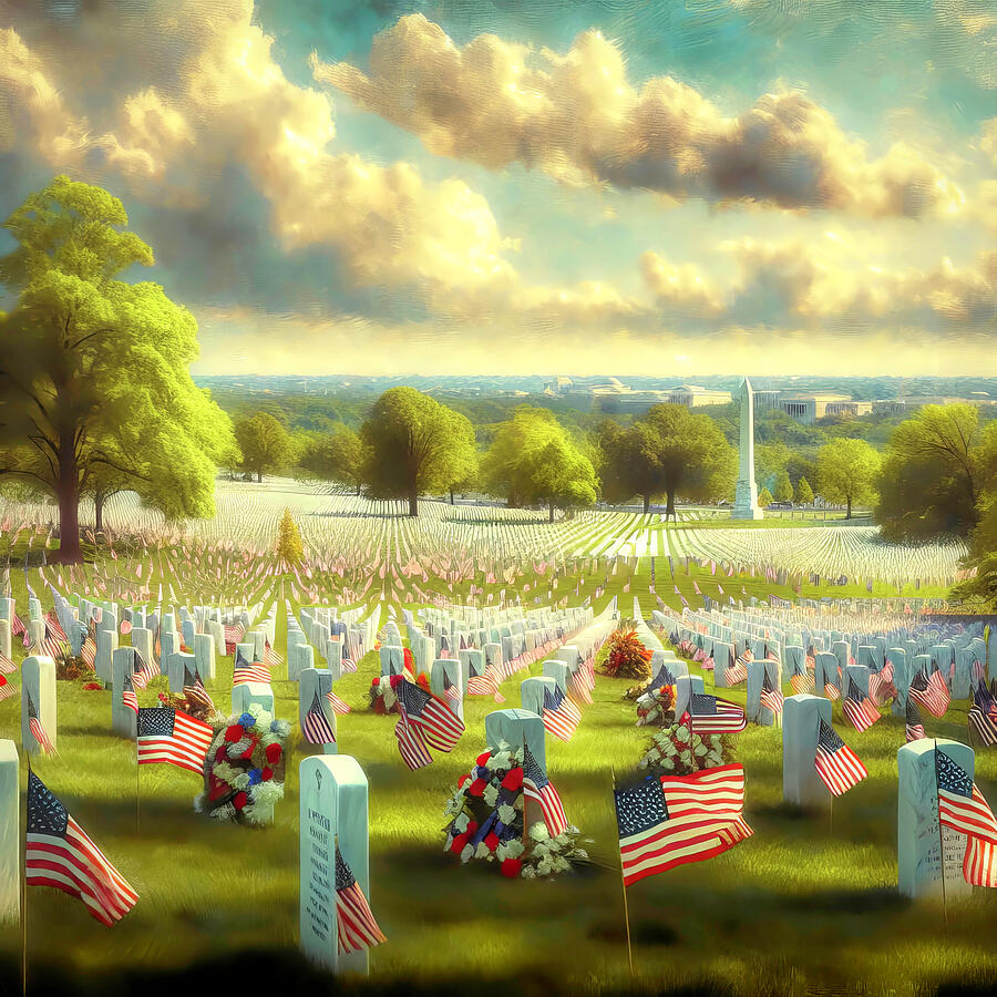 Memorial Day Digital Art by Donna Kennedy - Fine Art America