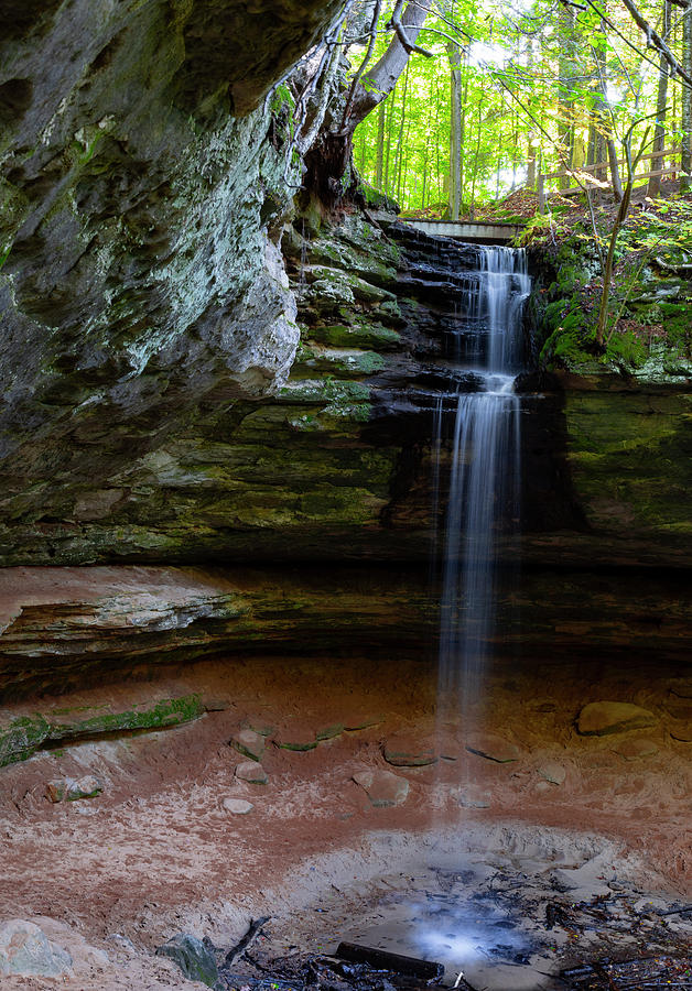 Memorial Falls Photograph by Mike Griffiths