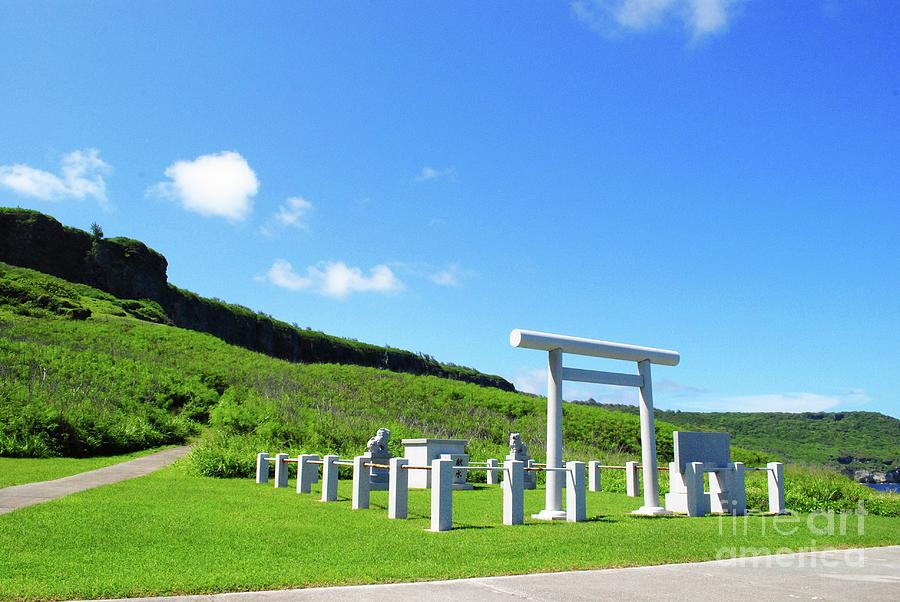 Memorial Shrine, Tinian CNMI Photograph by On da Raks