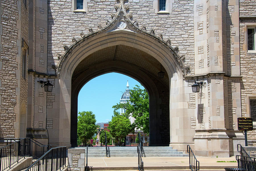 Memorial Union Archway Photograph