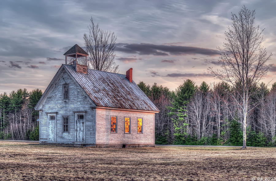 Memories of A One-Room Schoolhouse Photograph by Richard Bean