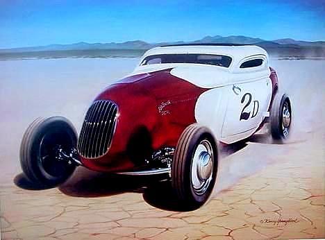 Memories of El Mirage Painting by Kenny Youngblood