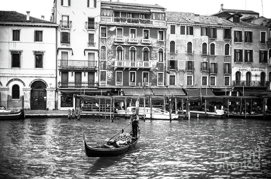 Memories of the Grand Canal in Venice Photograph by John Rizzuto