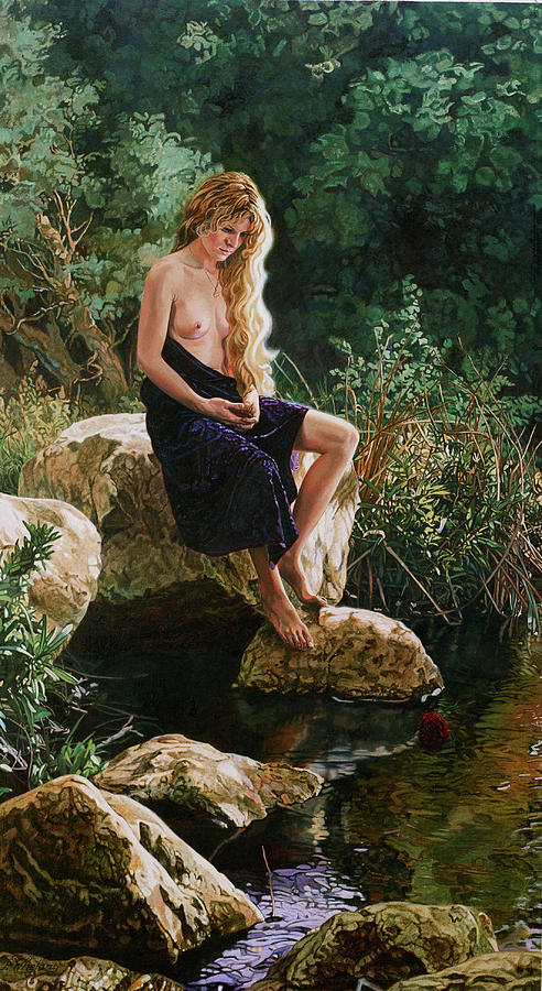 Memory in the Stream Painting by Patrick Whelan