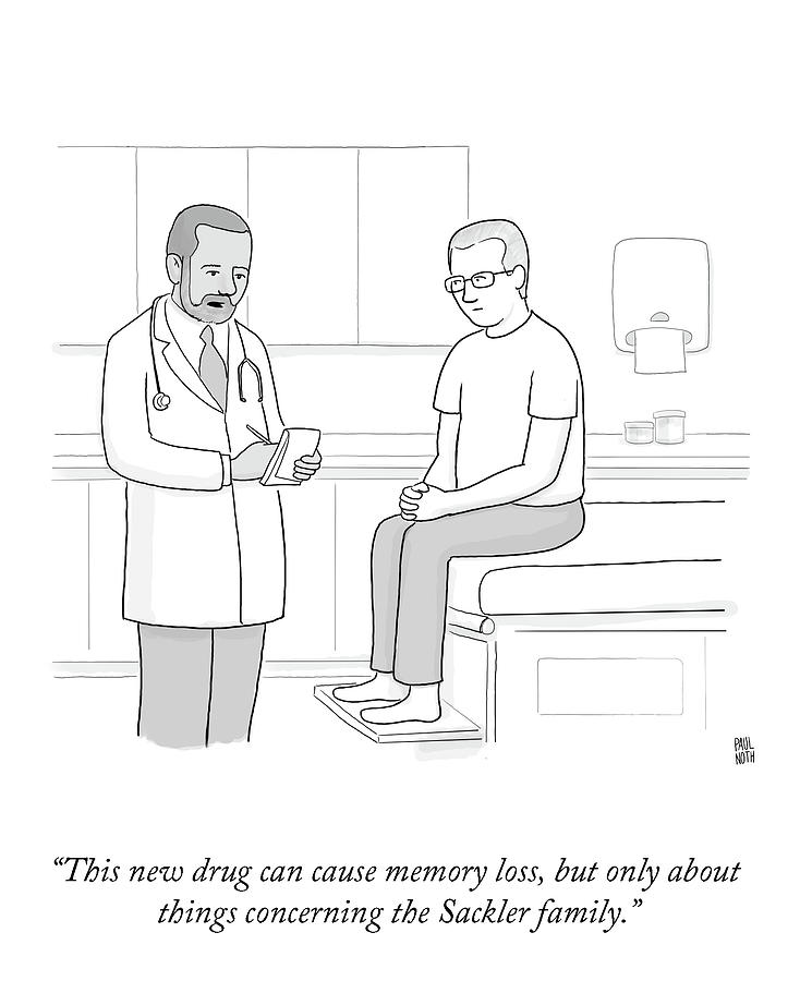 Memory Loss Drawing by Paul Noth