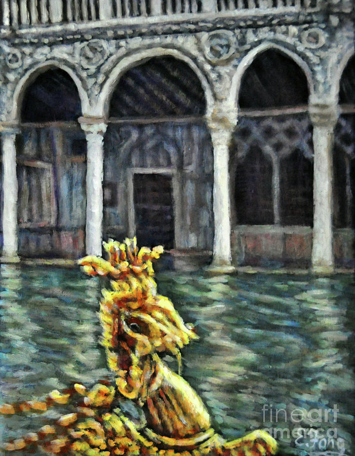 Memory of Venice Painting by Eileen  Fong