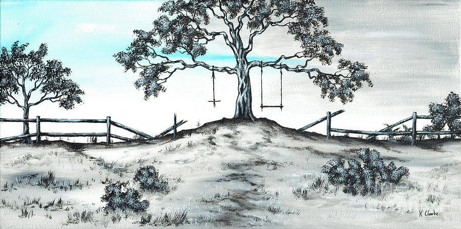 Memory Tree Painting by Kenneth Clarke